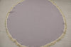 Pink and Gray 100% Cotton Round Beach Towel