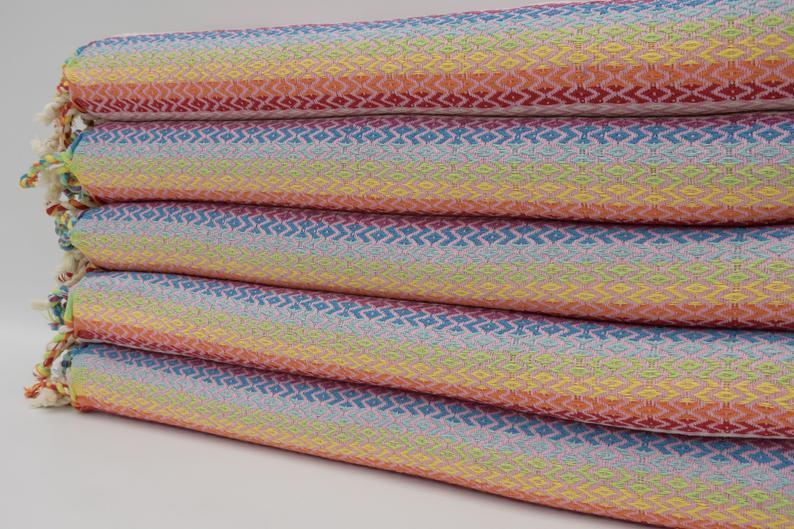 Pink Bay 100% Cotton Towel