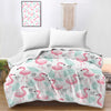 Flamingo Delight Bedspread Blanket