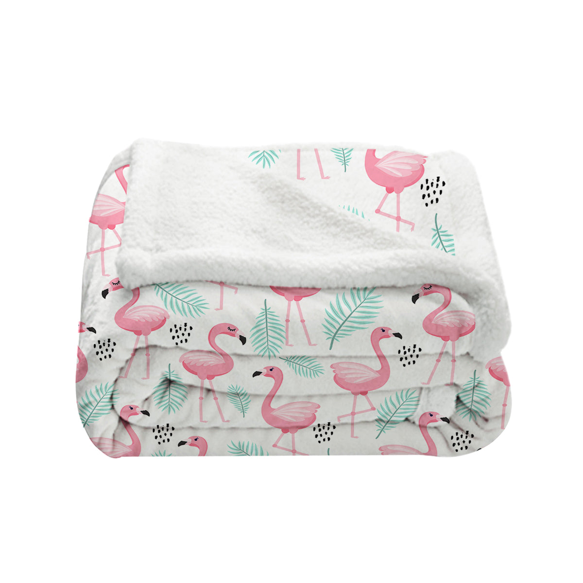 Flamingo Delight Bedspread Blanket