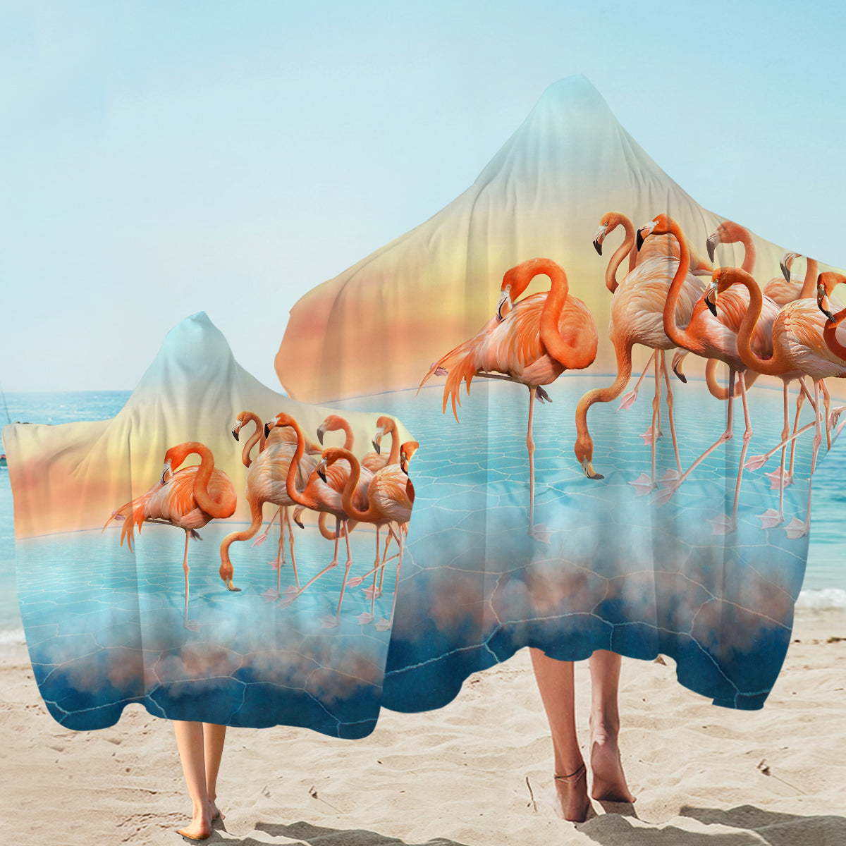 Pink Party Hooded Towel