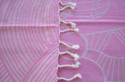 Pink Sunrise 100% Cotton Towel