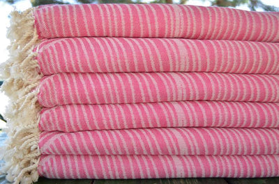 Pink Sunrise 100% Cotton Towel