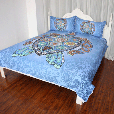 The Turtle Totem Bedding Set