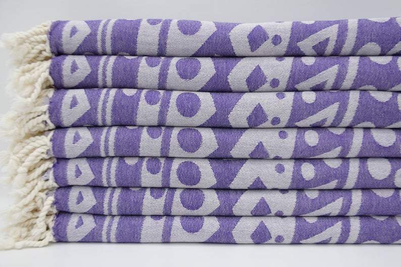 Purple Mandala 100% Cotton Towel