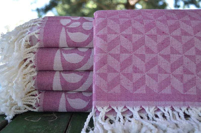Purple Mandala 100% Cotton Towel