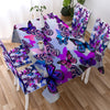 Purple Butterflies Chair Cover