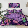 Purple Turtle Bedding Set