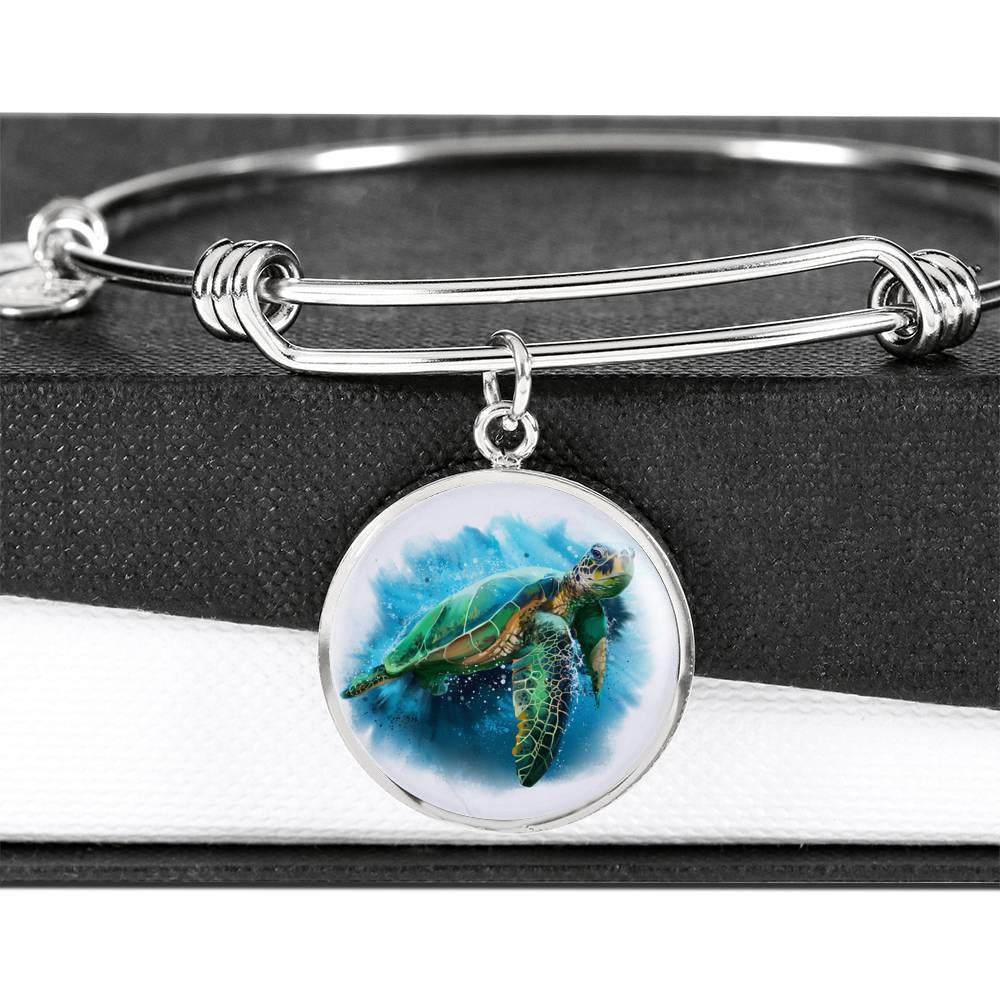 Queen of the Ocean Bangle Bracelet