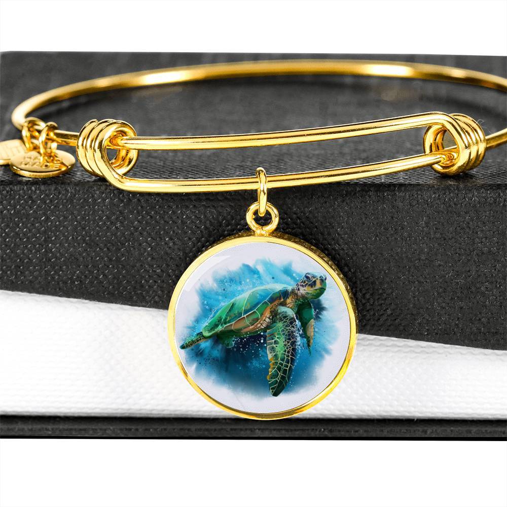 Queen of the Ocean Bangle Bracelet