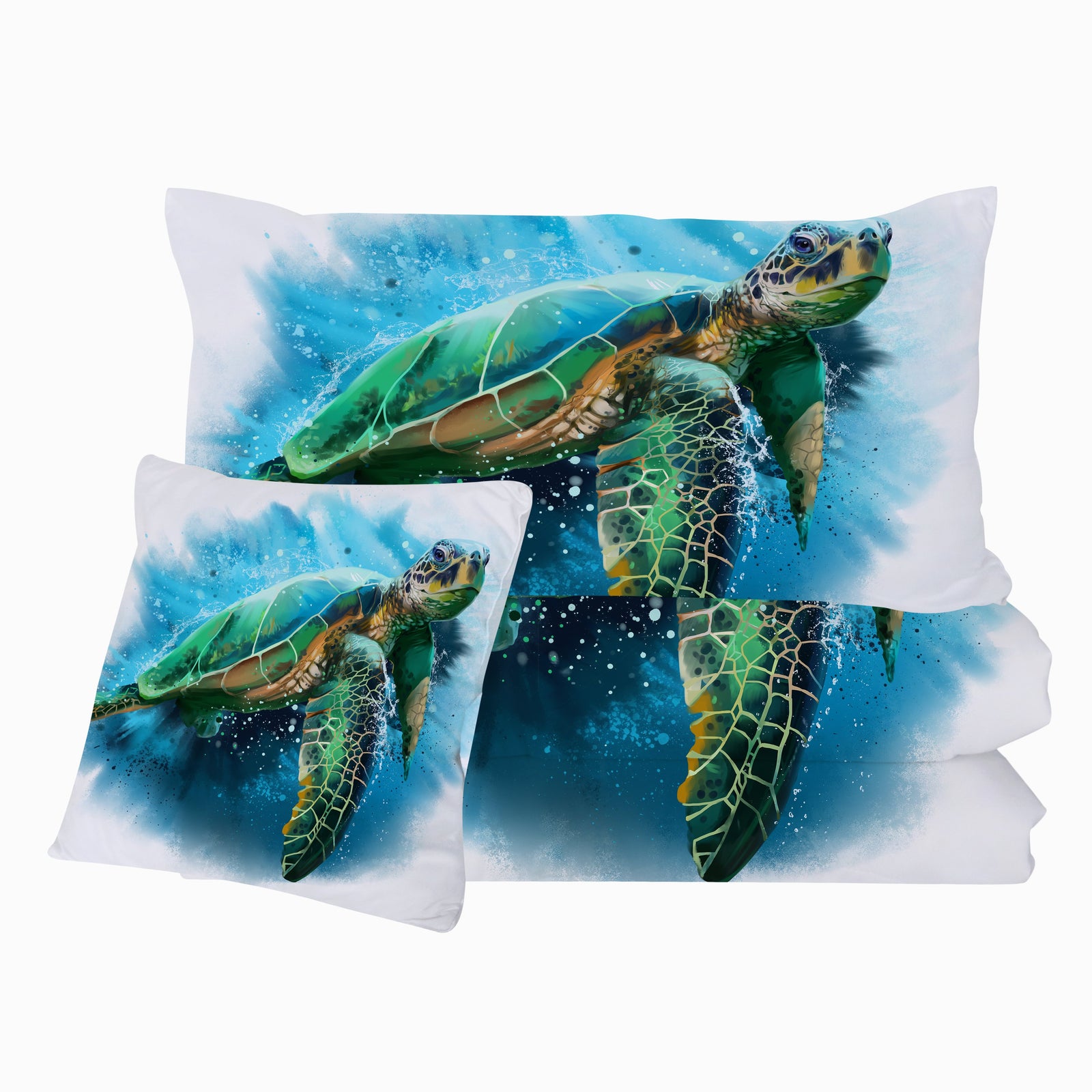Queen of the Ocean Comforter with Shams and Pillow Cover