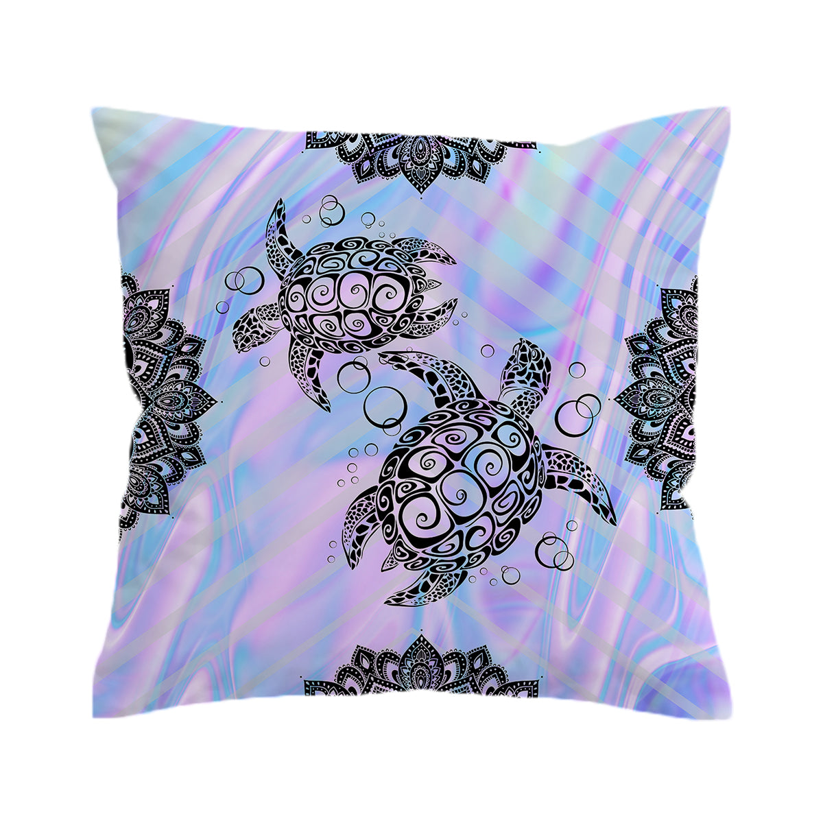 Rainbow Turtle Twist Couch Cover