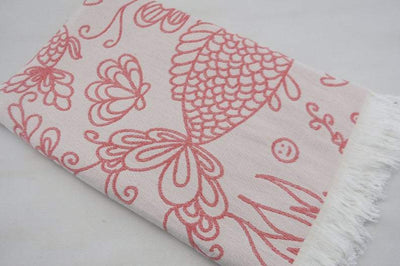 Red Sea Life 100% Cotton Towel