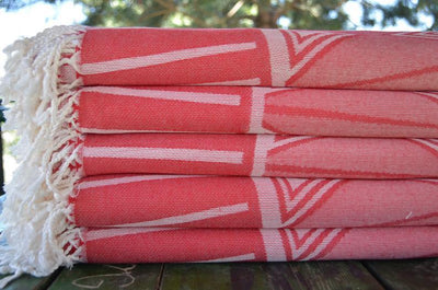 Red Sun 100% Cotton Towel