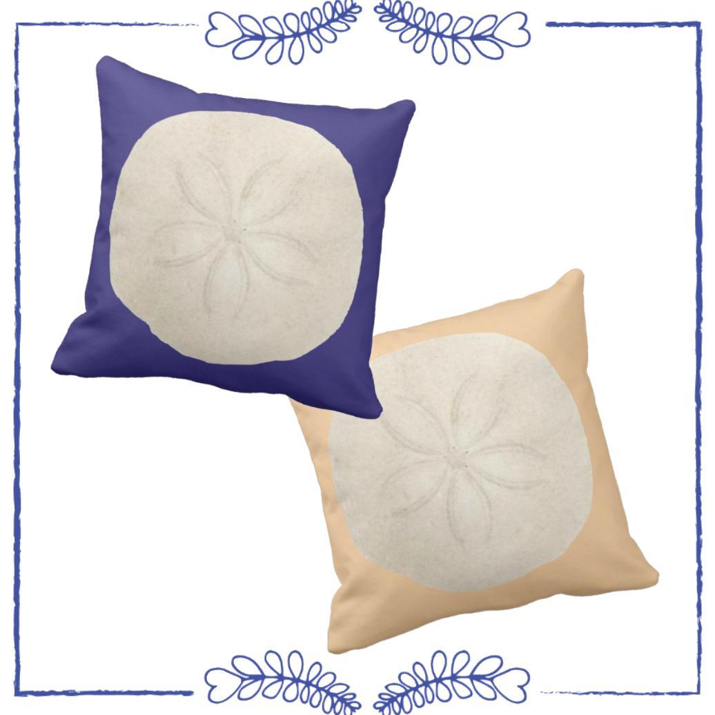 Sand Dollar Pillow Cover