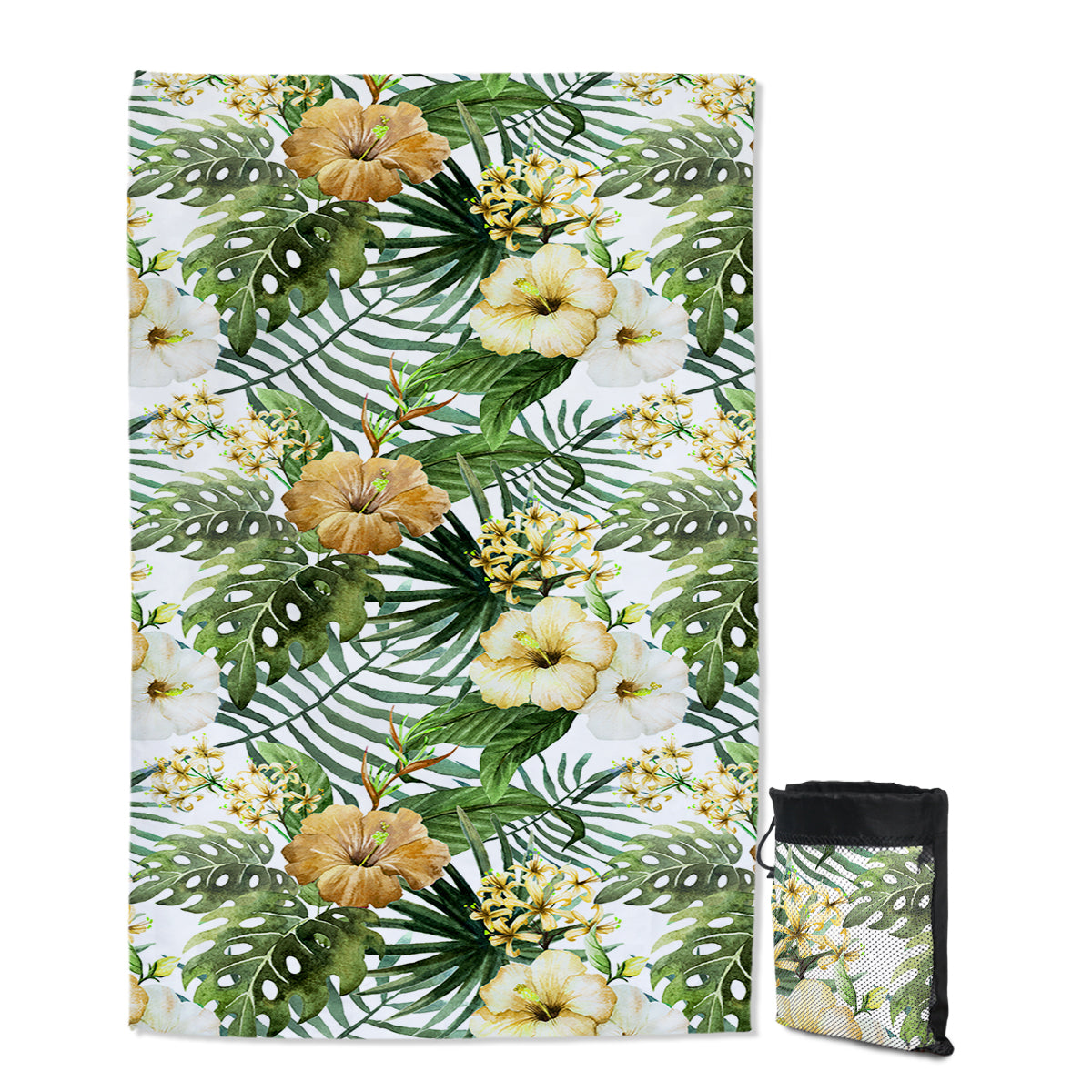 Hibiscus Tropics Sand Free Towel