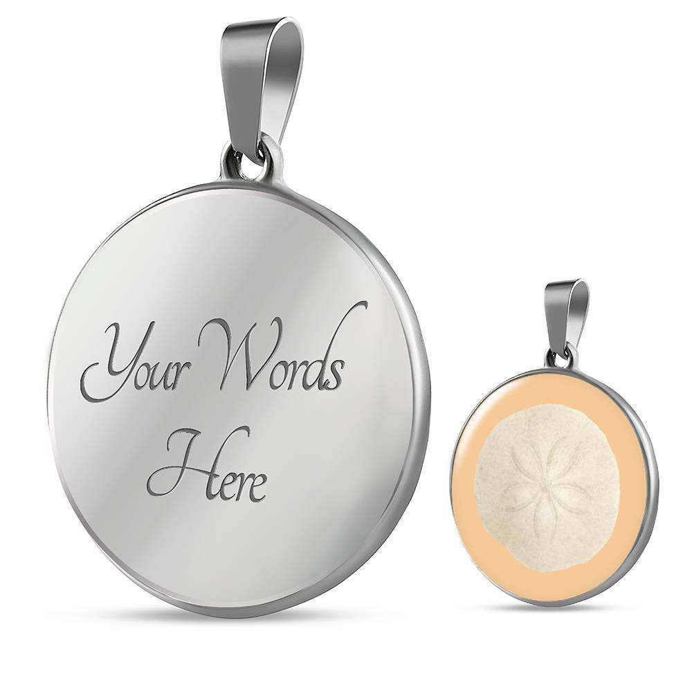Sandy Sand Dollar Necklace