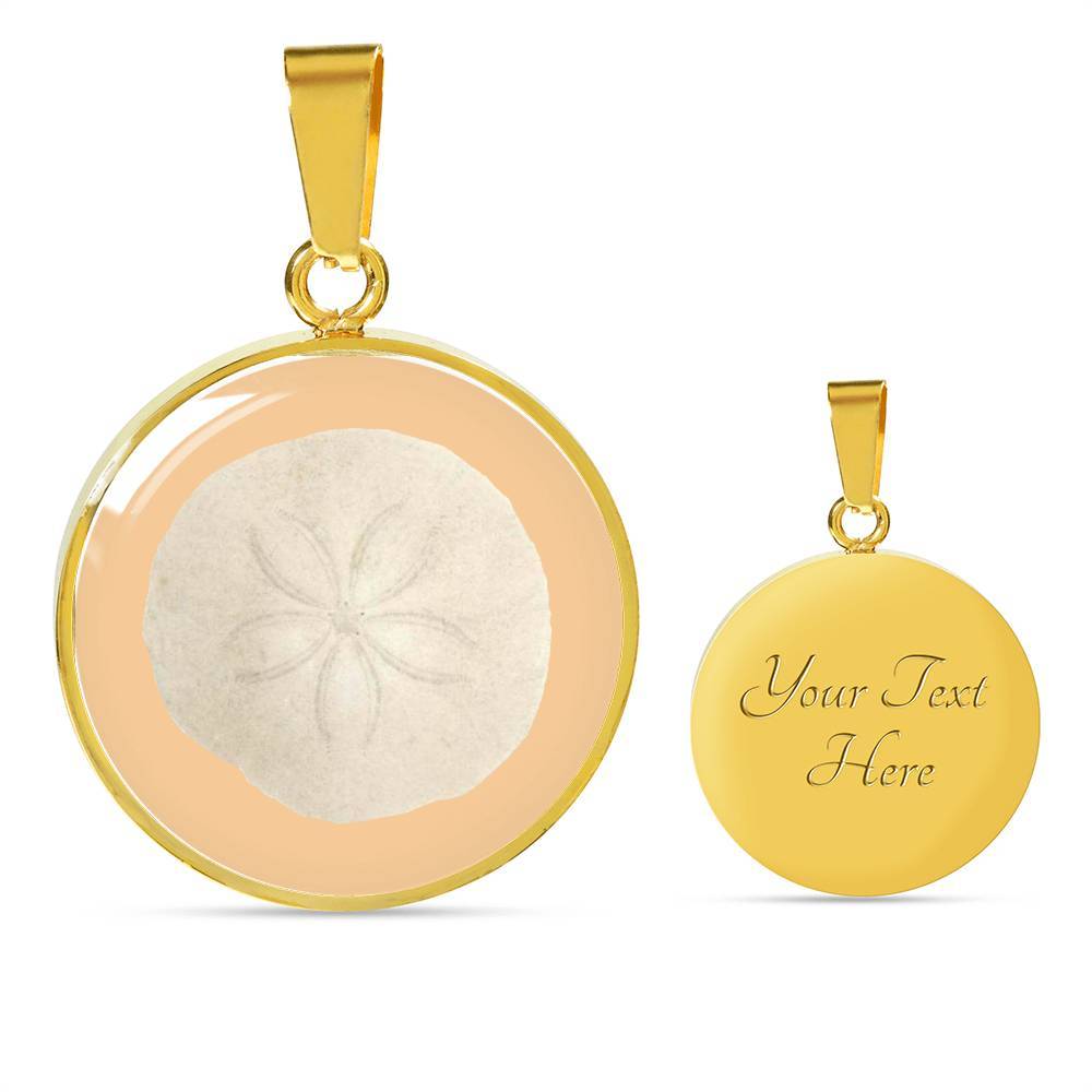 Sandy Sand Dollar Necklace