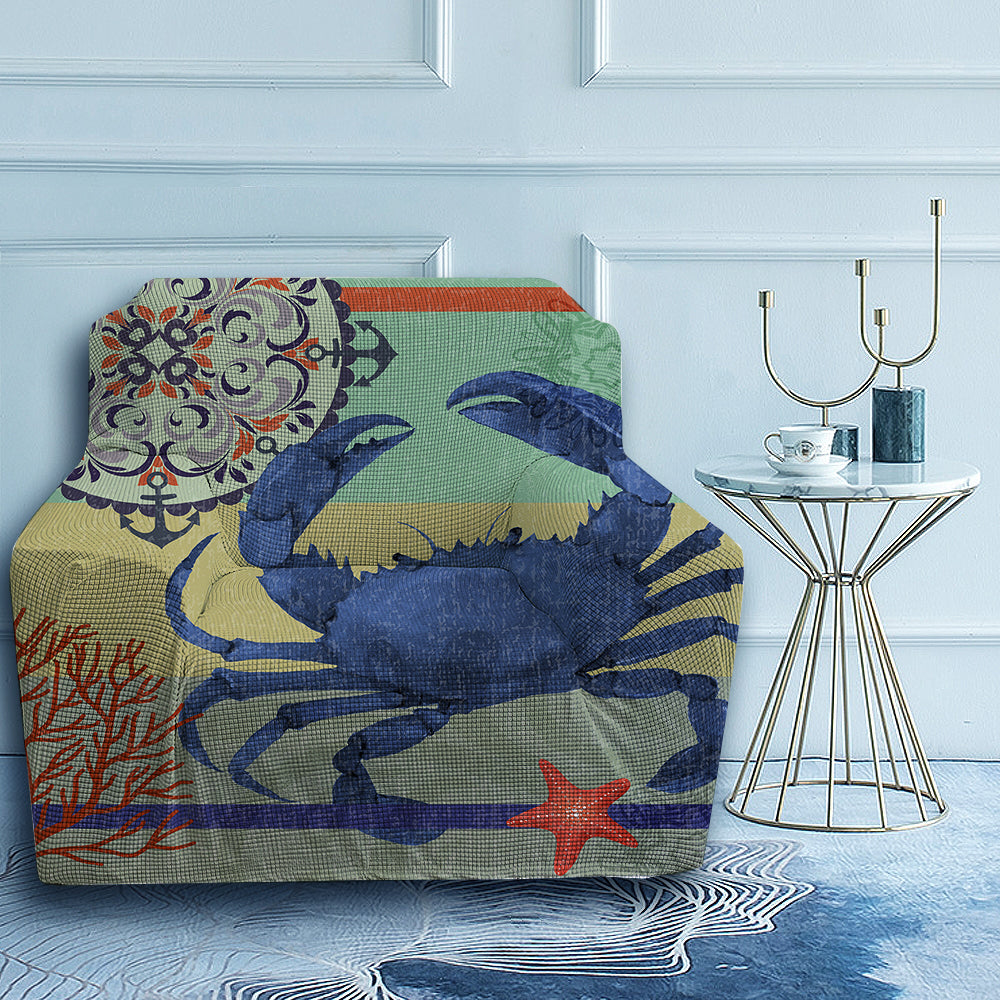 Crab Passion Couch Cover