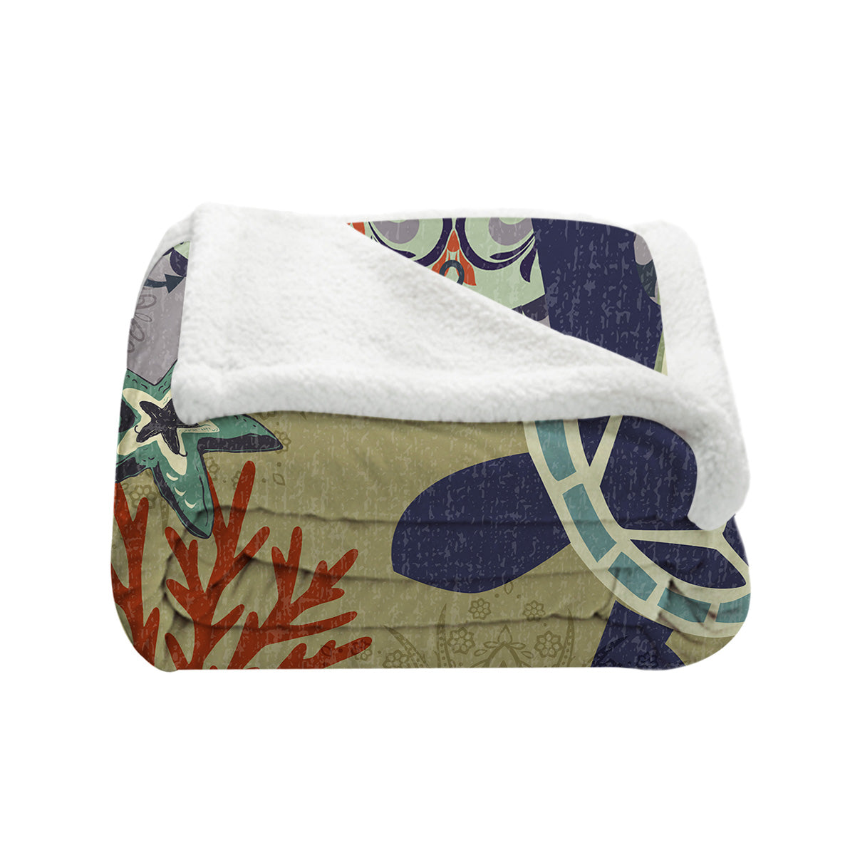 Sea Turtle Passion Bedspread Blanket