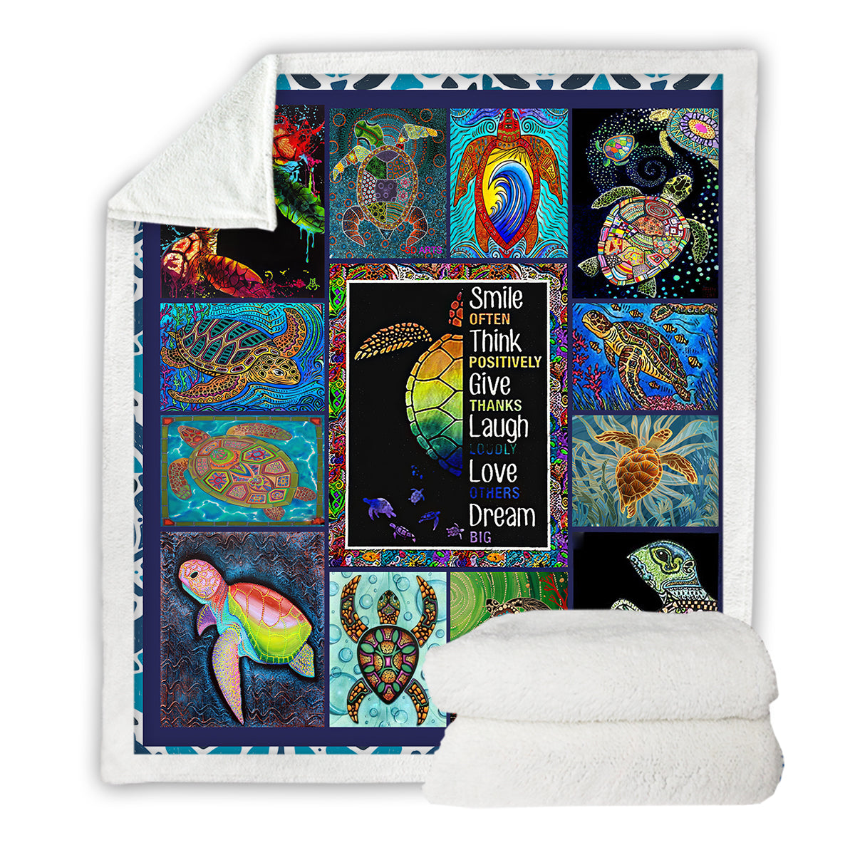 Sea Turtle Dreams Bedspread Blanket
