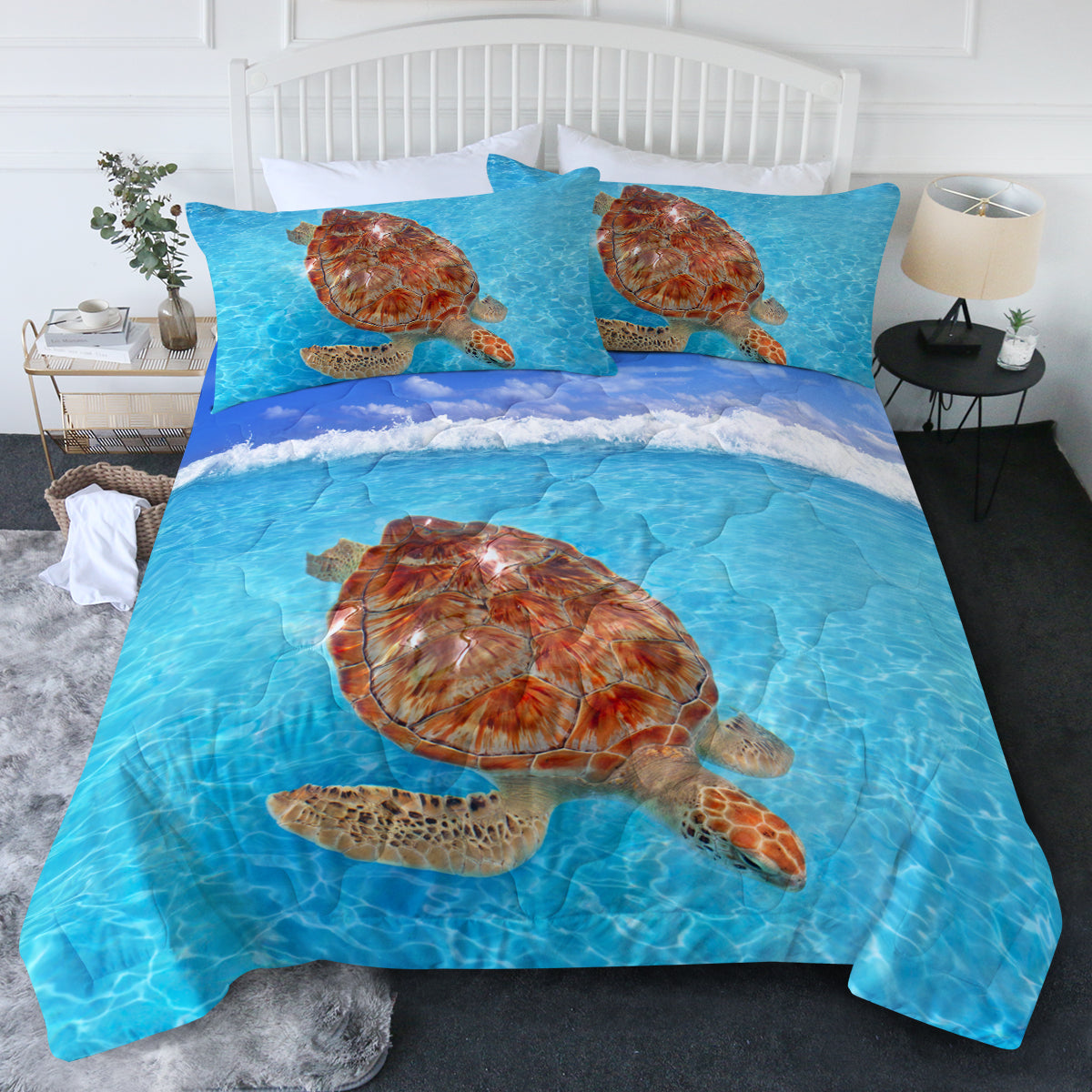 Sea Turtle Comforter Set
