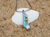 Sea Turtle Couple and Pearl Beach Pendant - Only One Piece Created