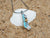 Sea Turtle Couple and Pearl Beach Pendant - Only One Piece Created