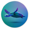 Sea Turtle Glide Round Sand-Free Towel