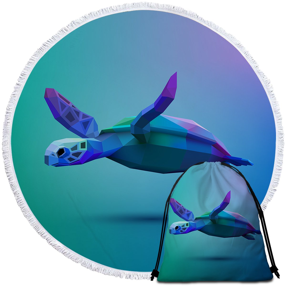 Sea Turtle Glide Towel + Backpack