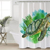 Sea Turtle Greens Shower Curtain