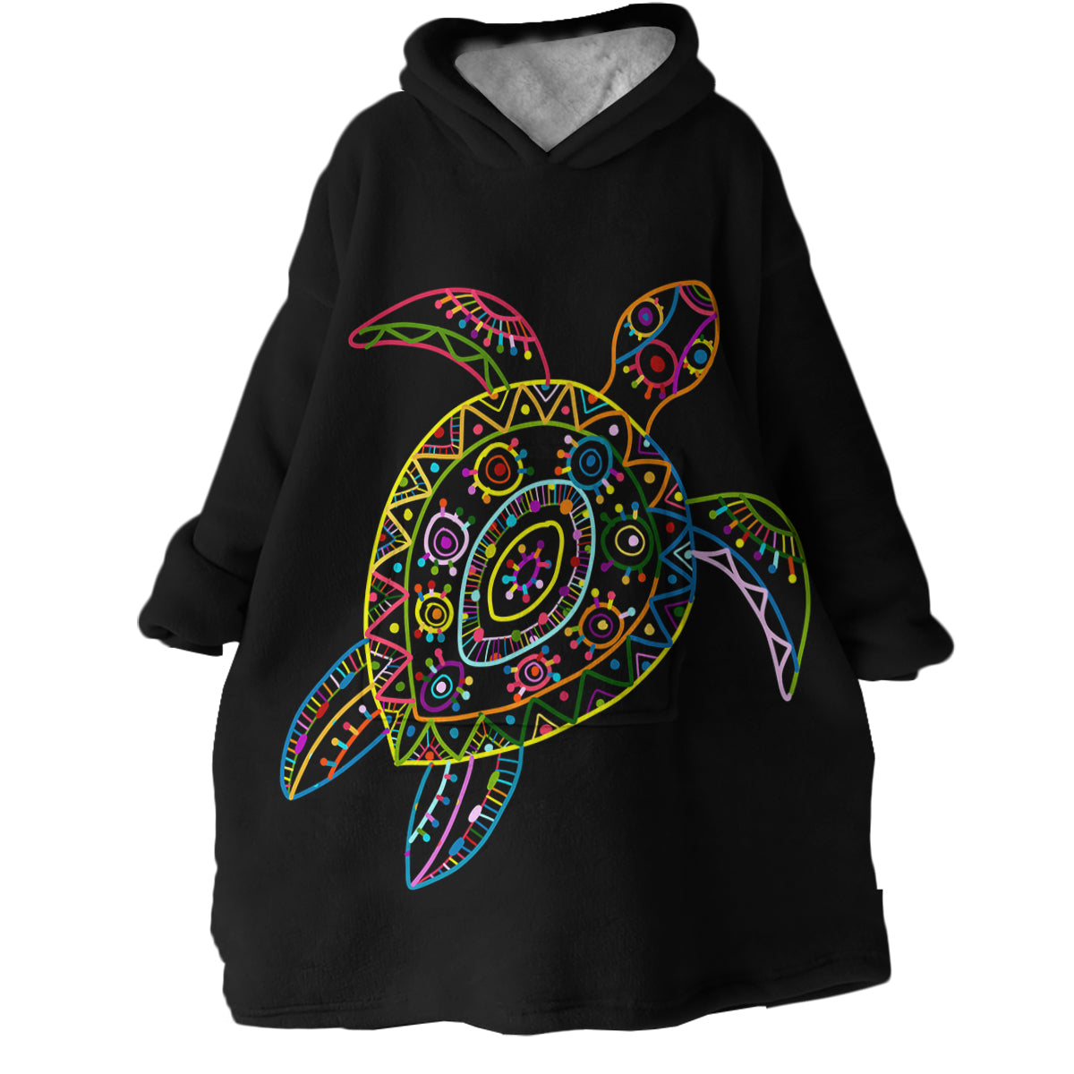 Free Spirit Turtle Wearable Blanket Hoodie