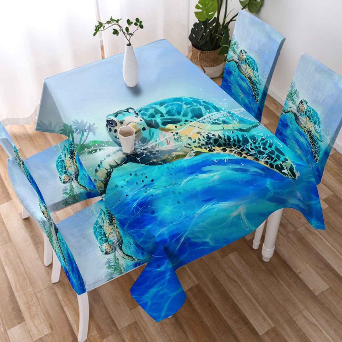 Sea Turtle Life Chair Cover