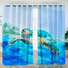 Sea Turtle Life Curtains