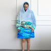 Sea Turtle Life Wearable Blanket Hoodie
