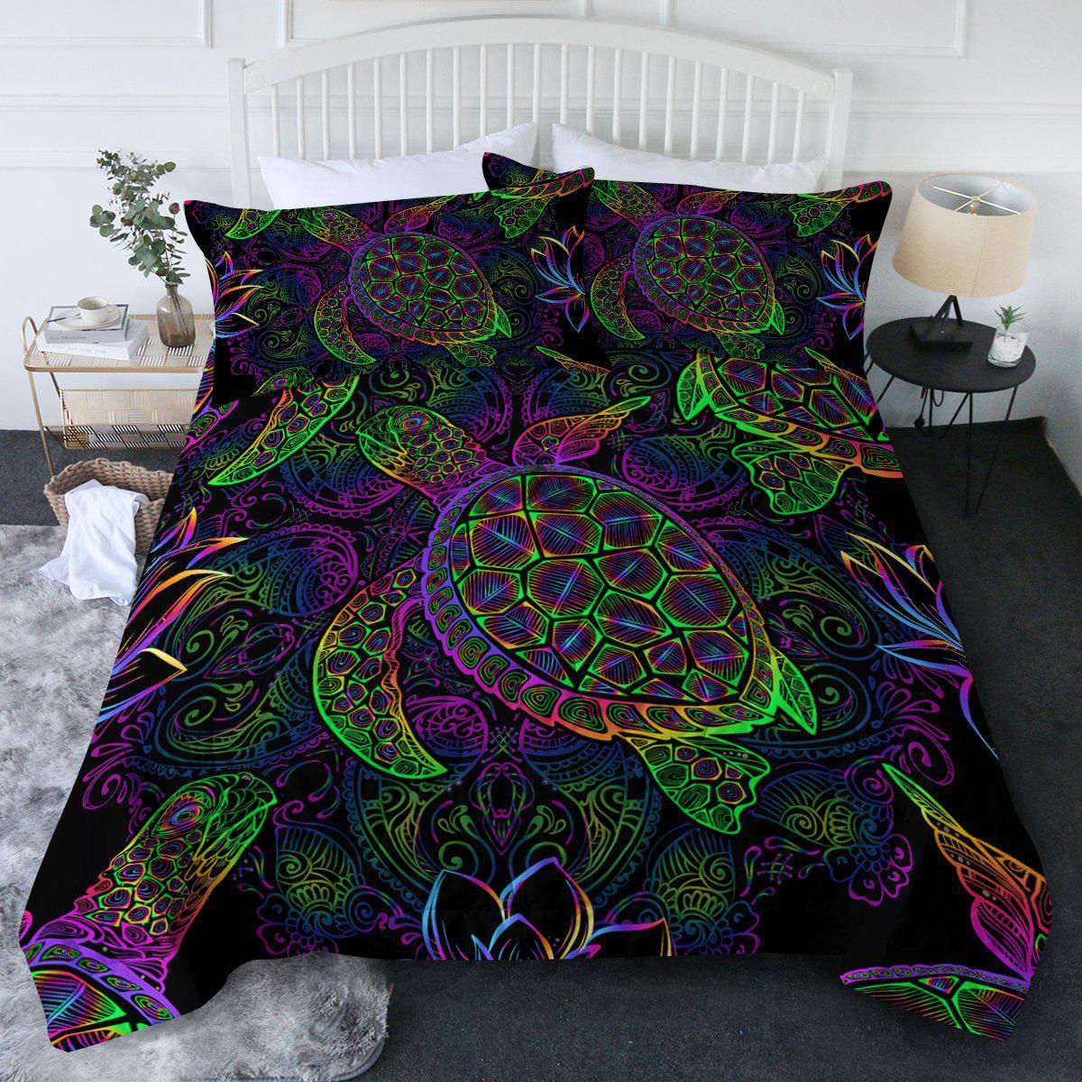 Sea Turtle Mysteries Comforter Set