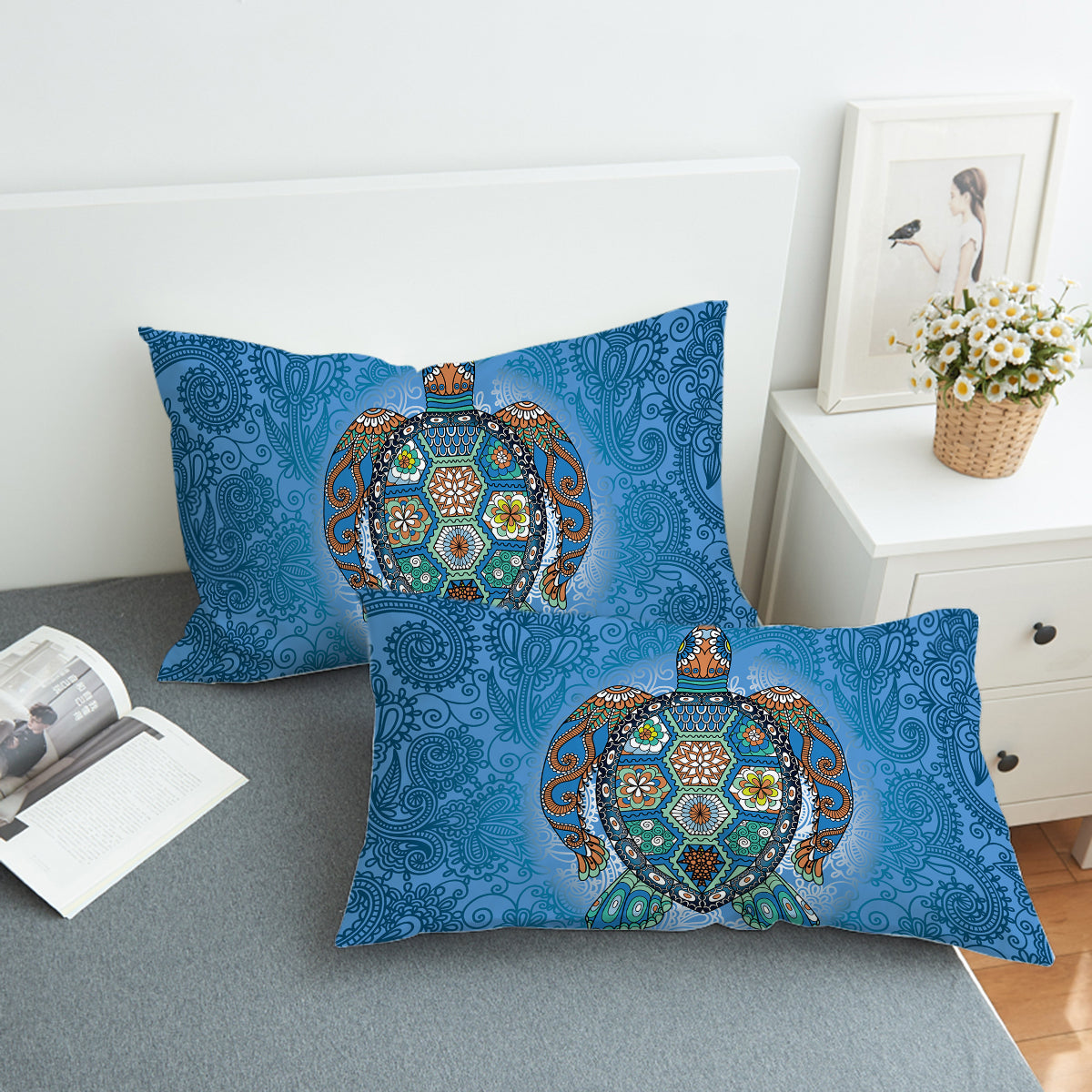 The Original Turtle Totem Pillow Sham