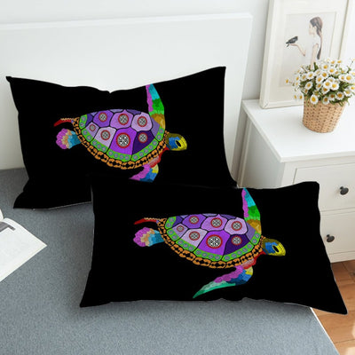 Free Spirit Turtle Pillow Sham