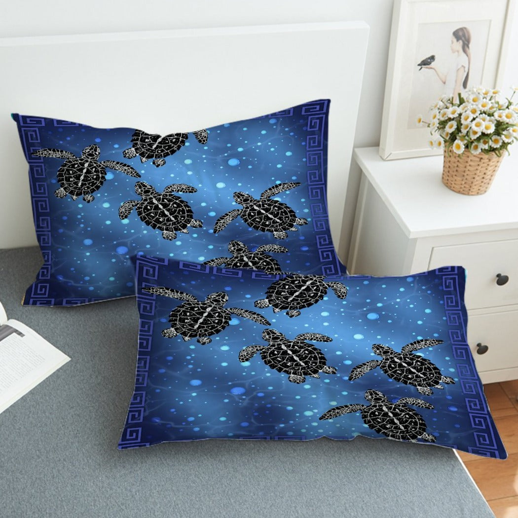 Sea Turtle Voyage Pillow Sham