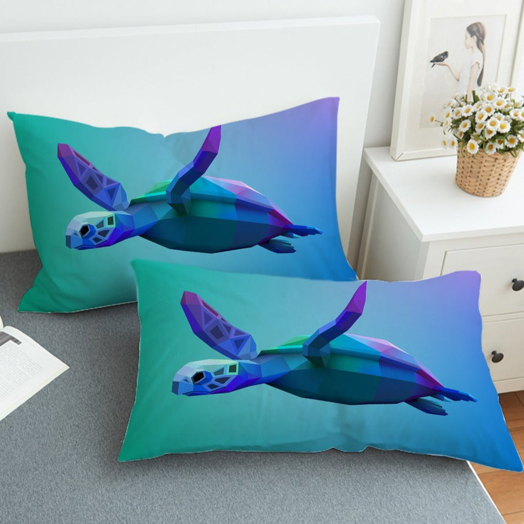 Sea Turtle Glide Pillow Sham