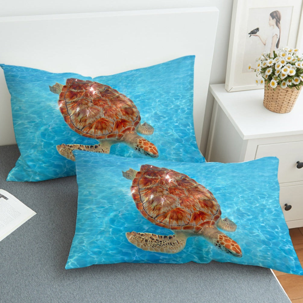 Sea Turtle Pillow Sham