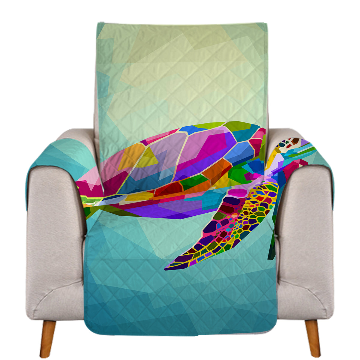 Maui Sea Turtle Sofa Cover
