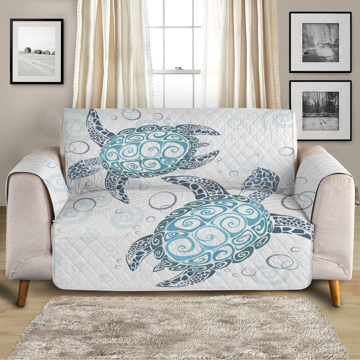 The Original Sea Turtle Twist Sofa Cover