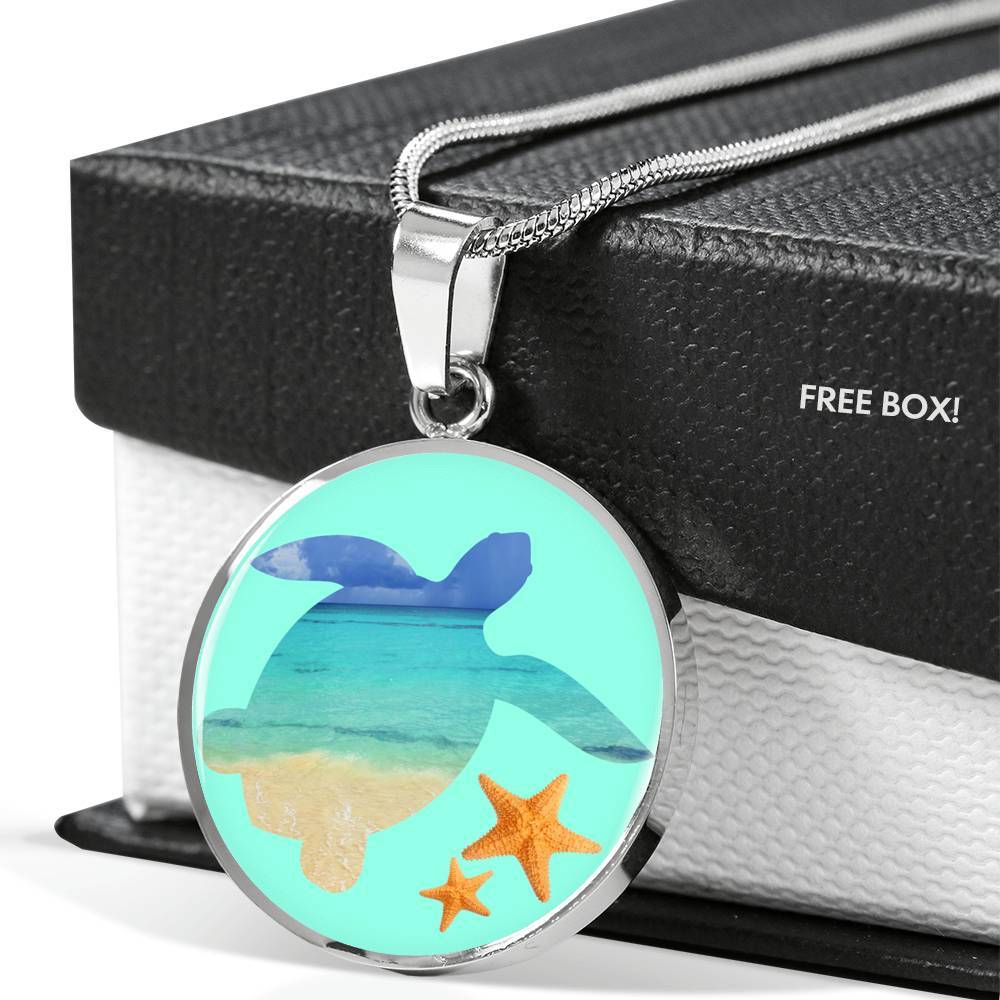 Sea Turtle Starfish Necklace