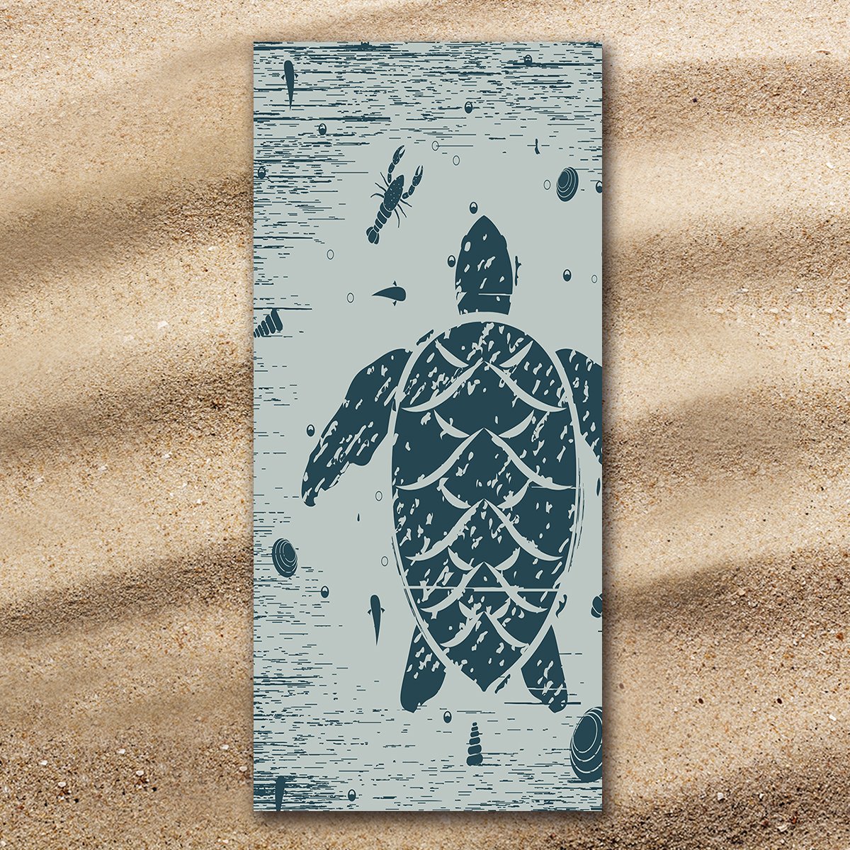 Sea Turtle Treasure Extra Large Towel