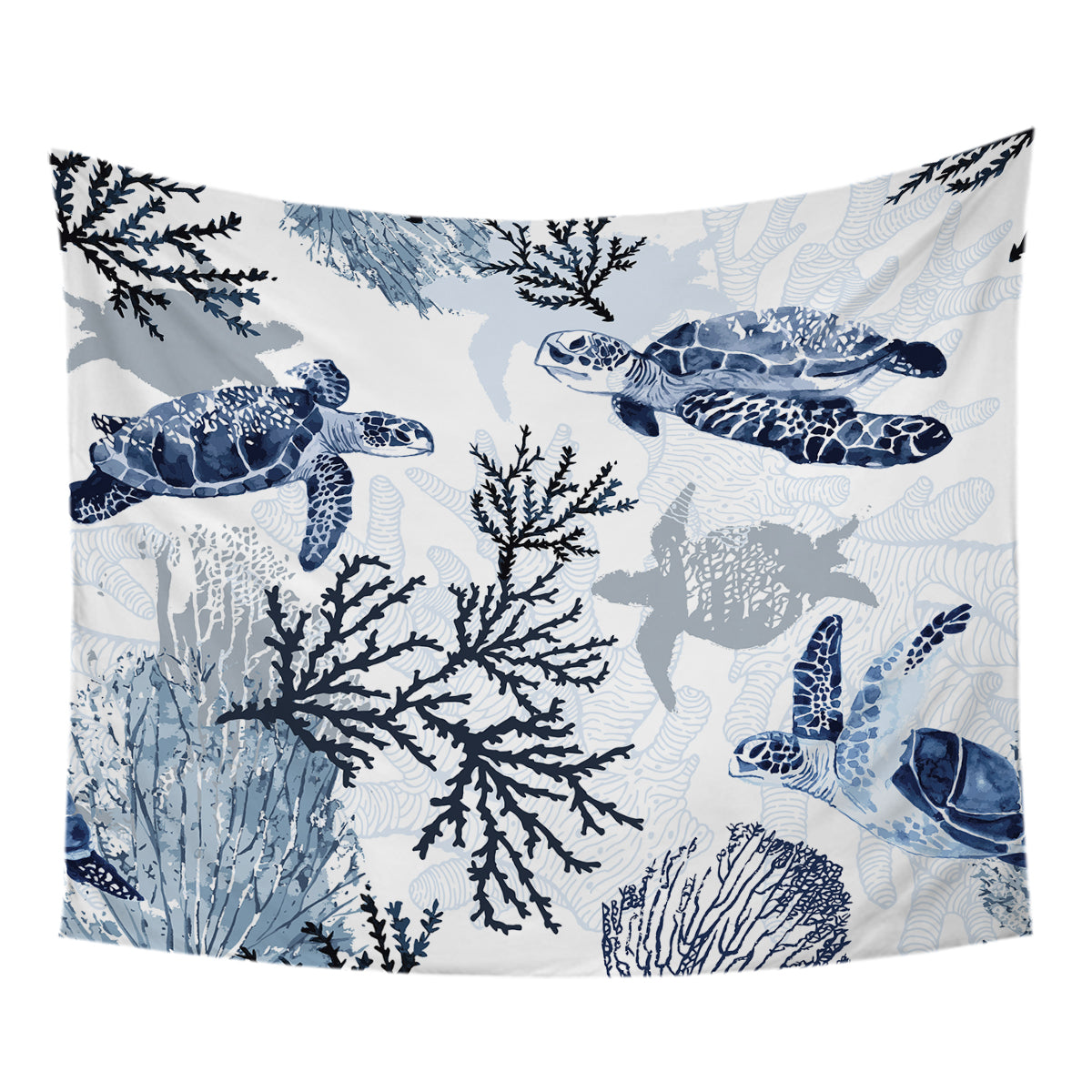 Sea Turtle Wonders Tapestry