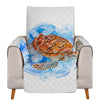 Sea Turtle Waves Sofa Cover