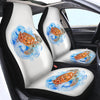 Sea Turtle Waves Car Seat Cover