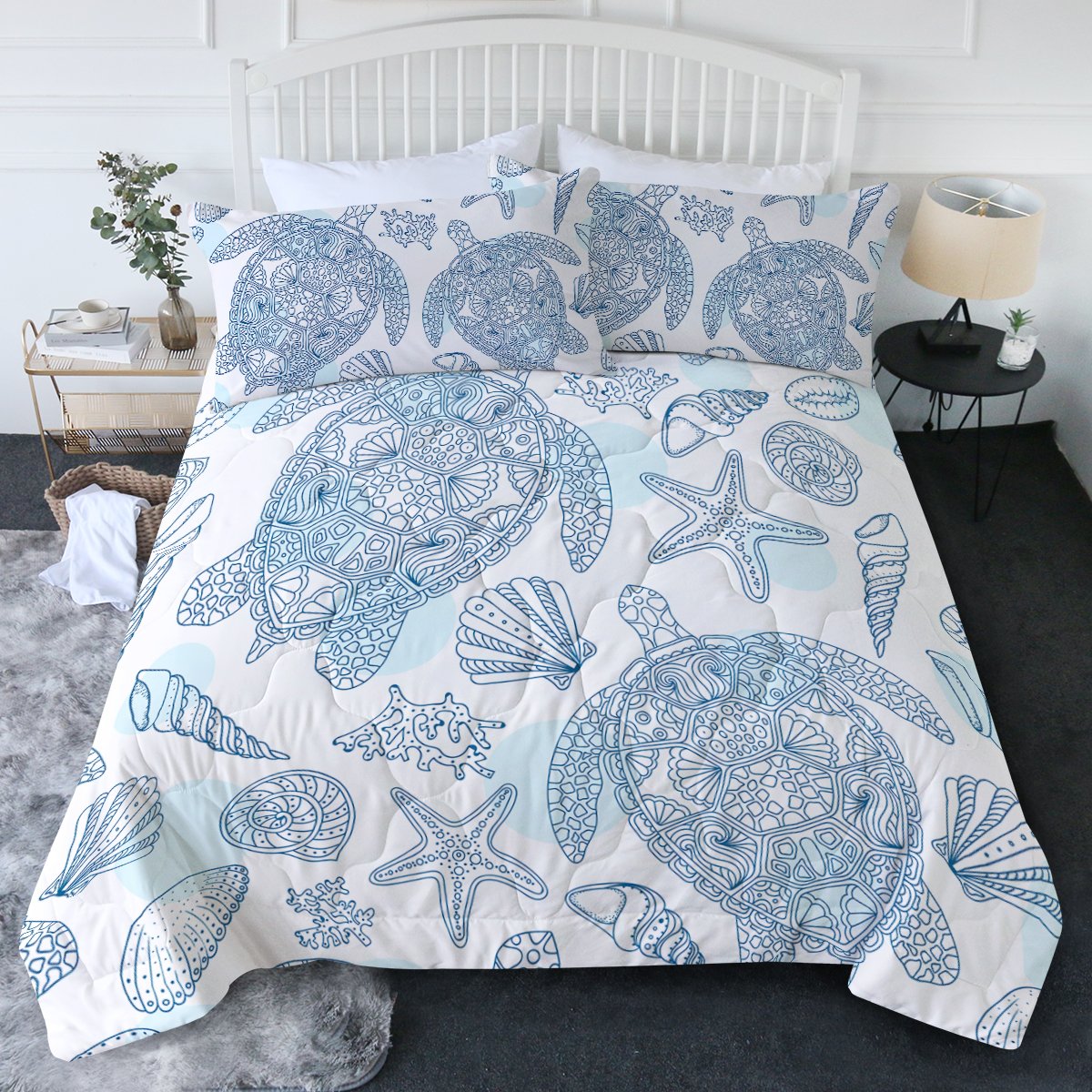 Sea Turtles Way Comforter Set