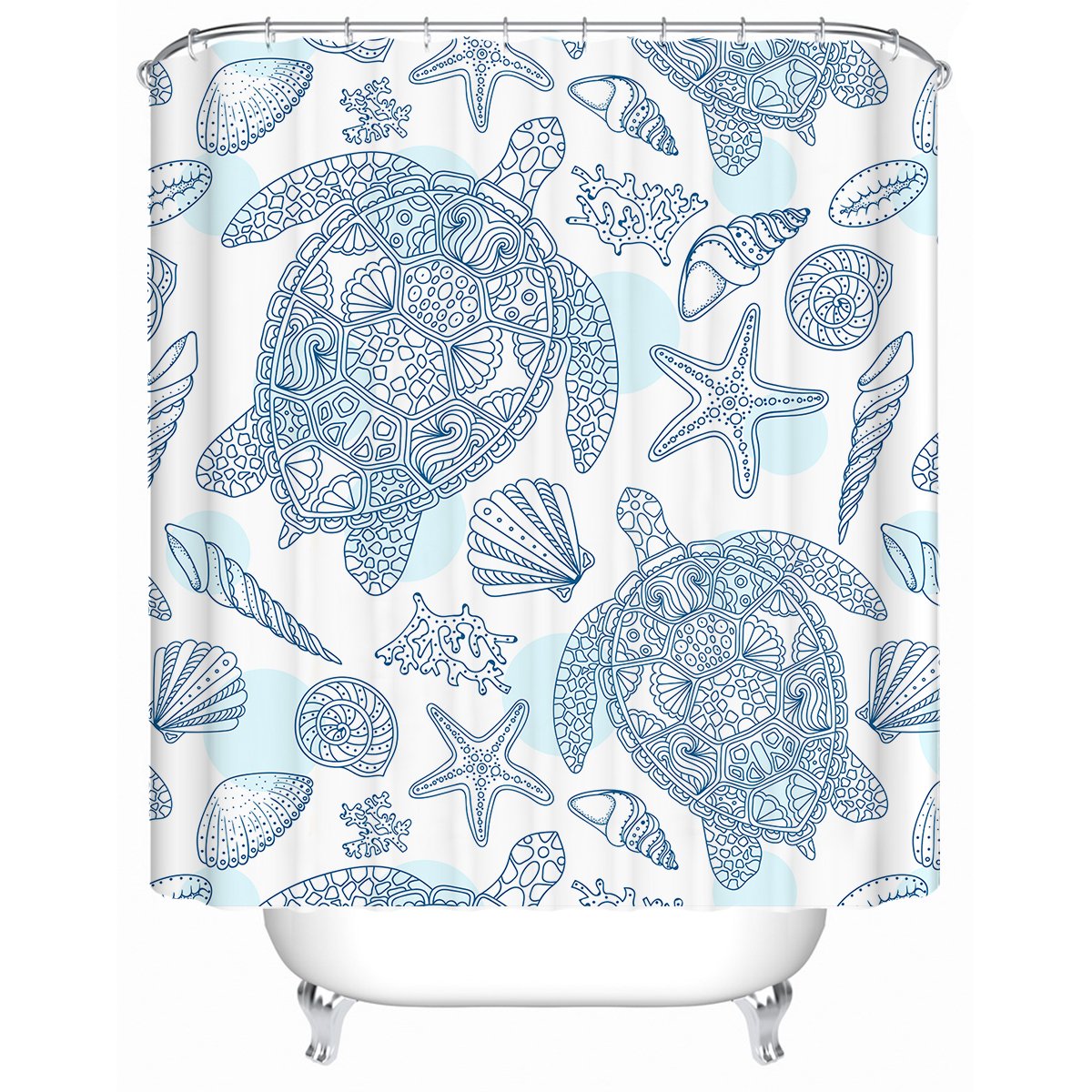Sea Turtles Way Shower Curtain